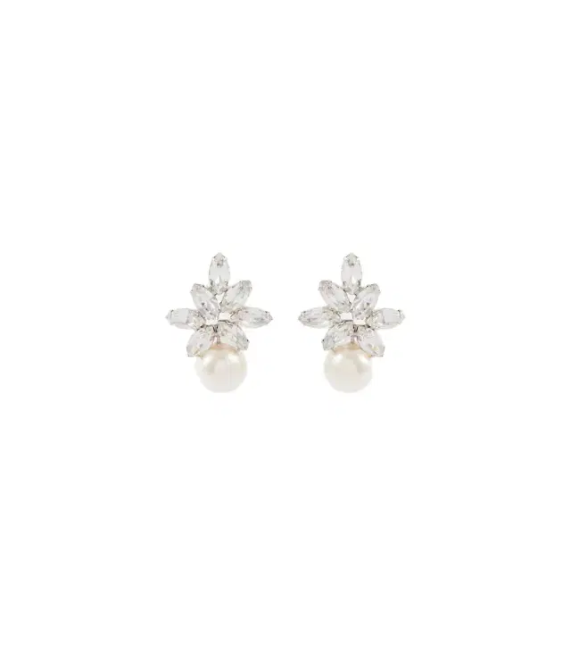 Jennifer Behr Liza embellished faux pearl earrings