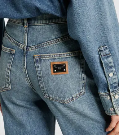 Dolce & Gabbana High-rise wide-leg jeans | Thumbnail 2 Dolce & Gabbana High-rise wide-leg jeans | Thumbnail 2