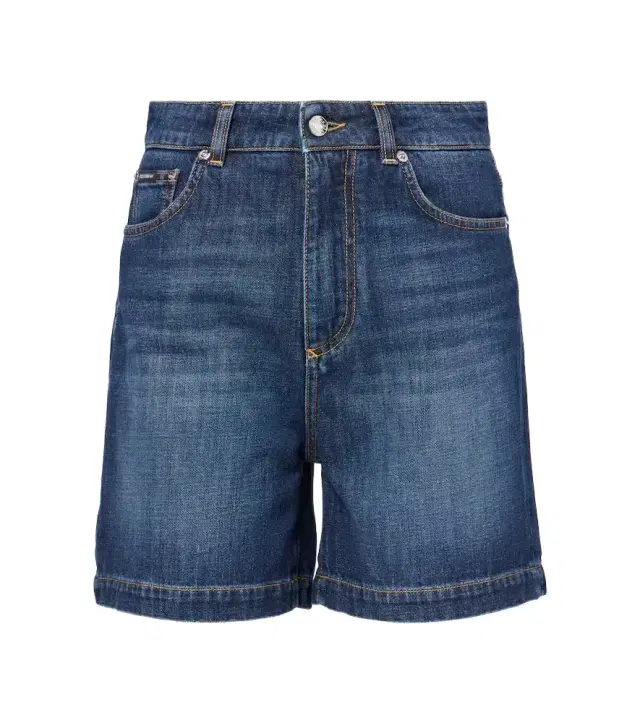 Dolce & Gabbana High-rise denim shorts