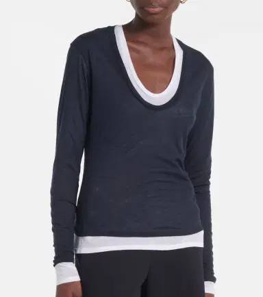 Dorothee Schumacher Layer Love layered jersey T-shirt | Thumbnail 5