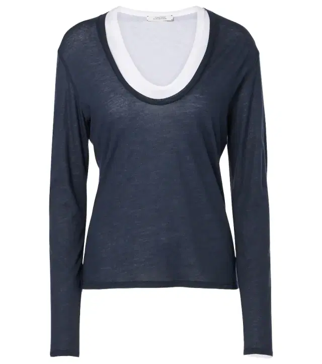 Dorothee Schumacher Layer Love layered jersey T-shirt