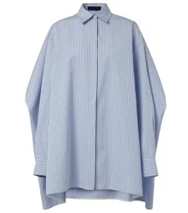 Proenza Schouler Isla striped cotton and silk minidress | Thumbnail 1