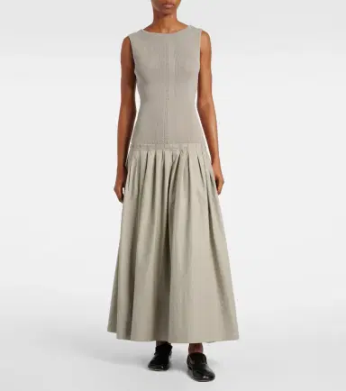 Proenza Schouler White Label Malia pleated maxi dress | Thumbnail 5