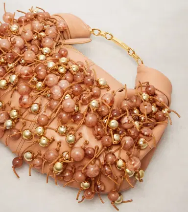 Zimmermann Foam beaded leather shoulder bag | Thumbnail 3 Zimmermann Foam beaded leather shoulder bag | Thumbnail 3