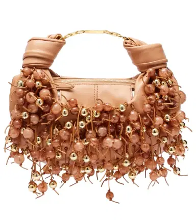 Zimmermann Foam beaded leather shoulder bag | Thumbnail 1 Zimmermann Foam beaded leather shoulder bag | Thumbnail 1