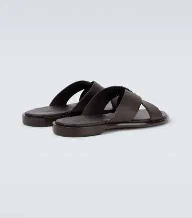 Zegna Leather sandals | Thumbnail 4 Zegna Leather sandals | Thumbnail 4