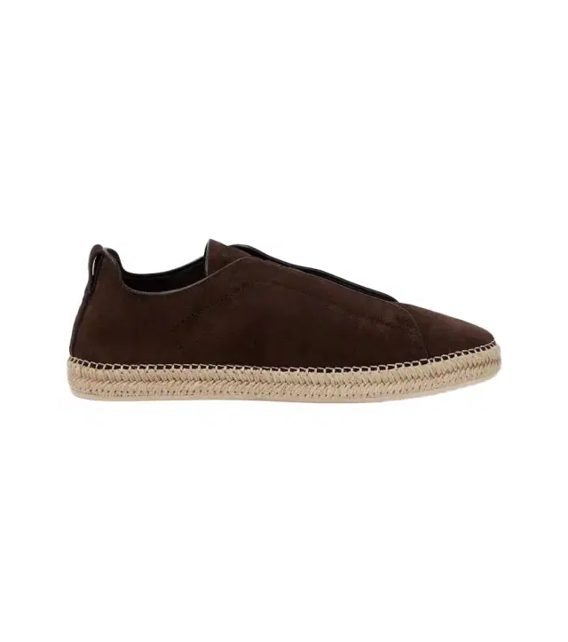 Zegna Triple Stitch suede espadrilles