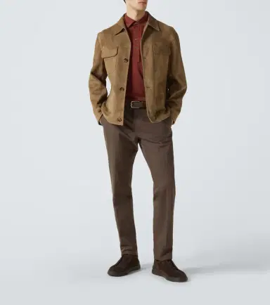 Zegna Cotton and linen chinos | Thumbnail 5