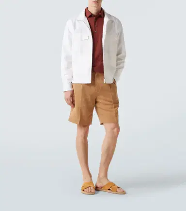 Zegna Cotton, linen, and silk jacket | Thumbnail 5 Zegna Cotton, linen, and silk jacket | Thumbnail 5