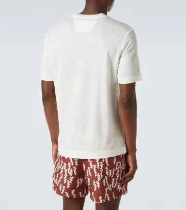 Zegna Linen T-shirt | Thumbnail 2 Zegna Linen T-shirt | Thumbnail 2