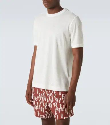 Zegna Linen T-shirt | Thumbnail 3 Zegna Linen T-shirt | Thumbnail 3