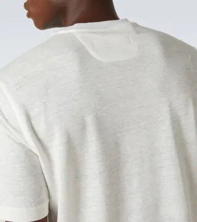 Zegna Linen T-shirt | Thumbnail 4 Zegna Linen T-shirt | Thumbnail 4