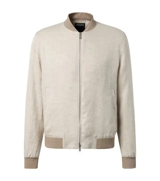 Zegna Linen bomber jacket