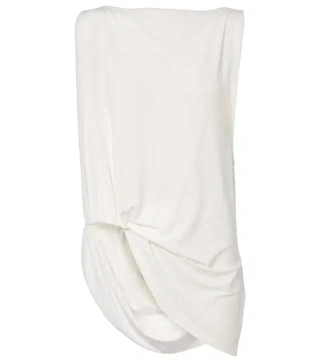 Jacquemus Peplo draped jersey top