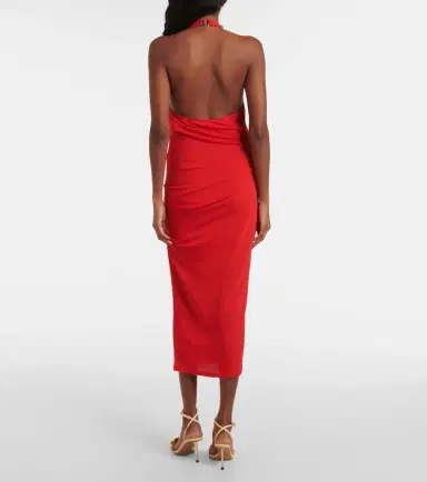 Jacquemus La Robe Pasadena midi dress | Thumbnail 4