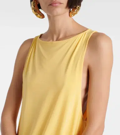 Jacquemus Peplo draped jersey minidress | Thumbnail 3