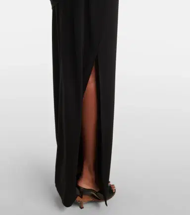 Jacquemus Peplo draped jersey maxi dress | Thumbnail 5