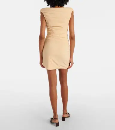 Jacquemus Rita ruched minidress | Thumbnail 3
