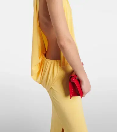 Jacquemus Peplo jersey maxi dress | Thumbnail 4
