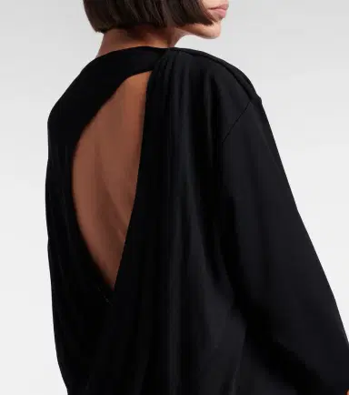 Jacquemus Croisière draped jersey minidress | Thumbnail 5