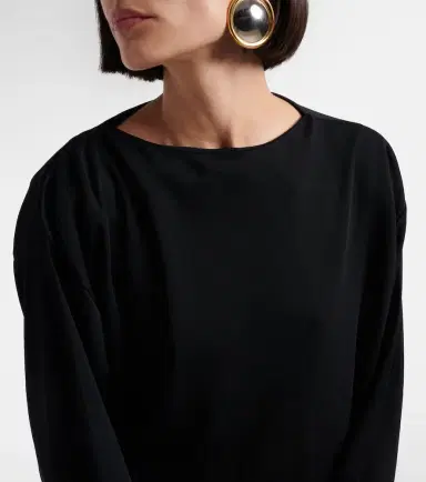Jacquemus Croisière draped jersey minidress | Thumbnail 6
