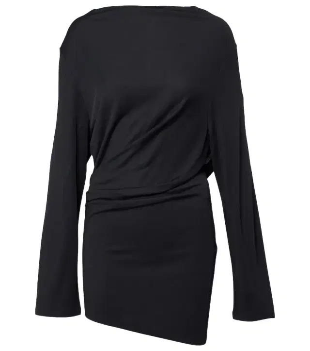 Jacquemus Croisière draped jersey minidress