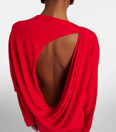 Jacquemus La Croisière open-back jersey minidress | Thumbnail 6