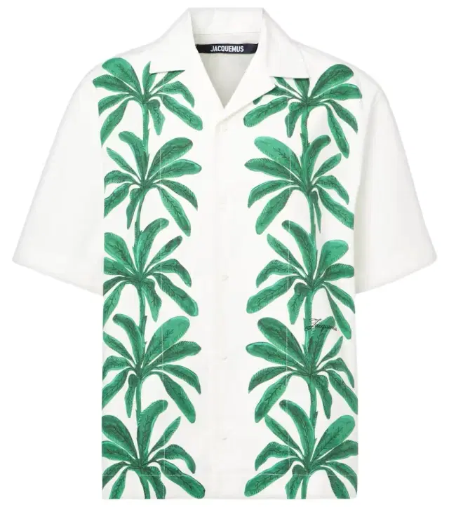 Jacquemus Jean printed cotton shirt