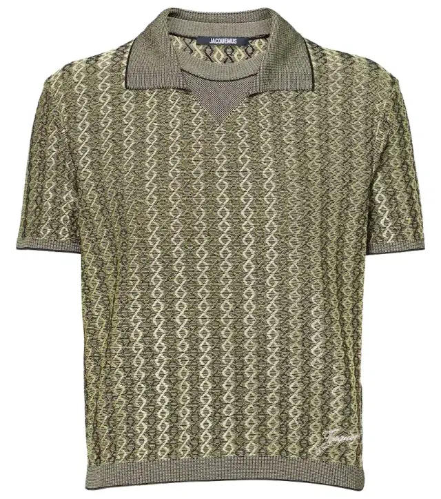 Jacquemus Marino jacquard polo shirt