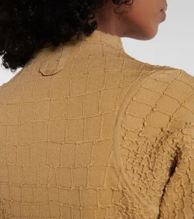 Jacquemus Scala croc-effect cardigan | Thumbnail 2