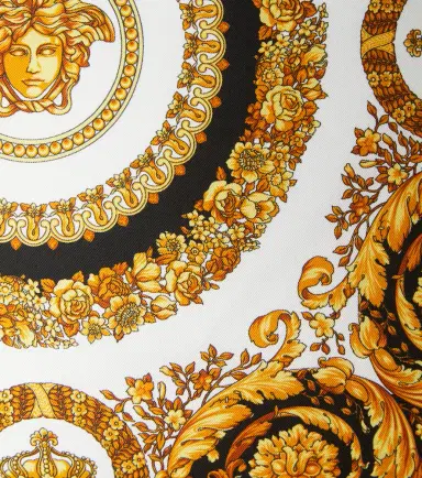 Versace Home Crete De Fleur silk cushion | Thumbnail 2