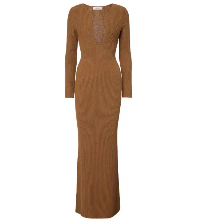Aya Muse Beru cotton-blend maxi dress