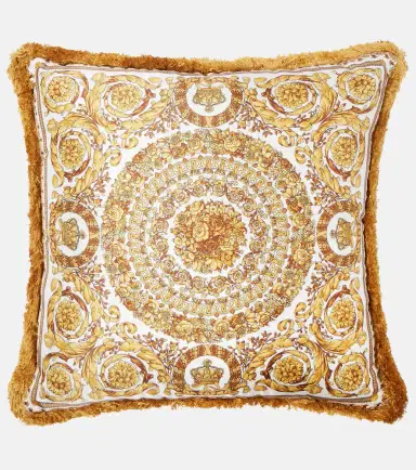 Versace Home Barocco silk cushion | Thumbnail 2