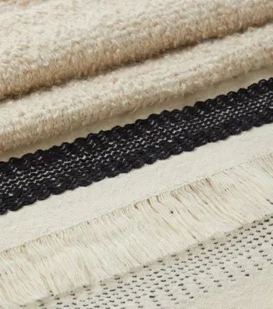 The House of Lyria Cicatrice fringed wool-blend blanket | Thumbnail 2