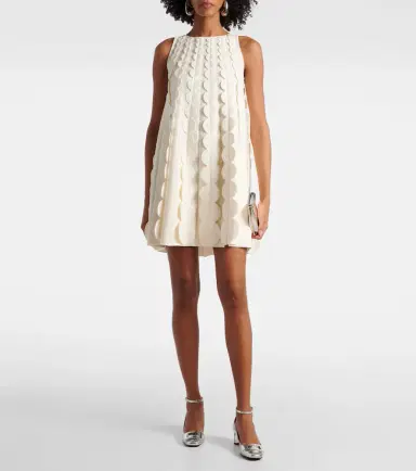 Oscar de la Renta Abstract Brushstroke midi dress | Thumbnail 3