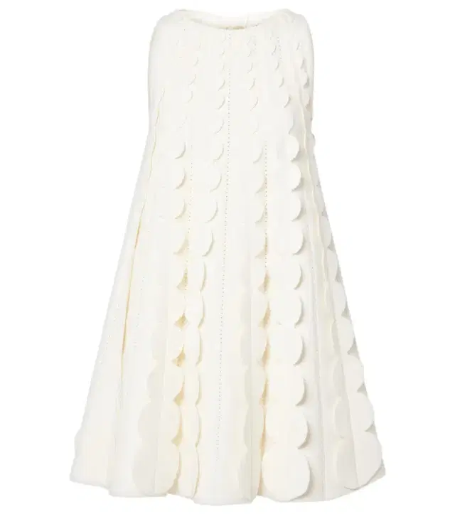 Abstract Brushstroke midi dress