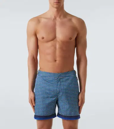 Orlebar Brown Bulldog printed swim trunks | Thumbnail 3