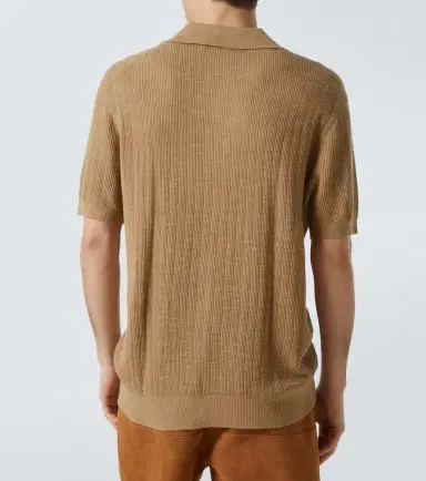 Frescobol Carioca Joaquim cotton-blend polo sweater | Thumbnail 2