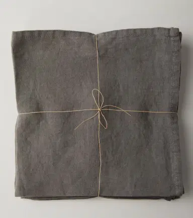 Once Milano Set of 4 linen napkins | Thumbnail 3