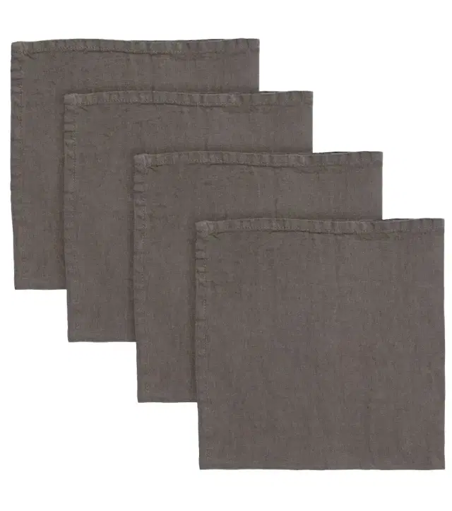 Once Milano Set of 4 linen napkins