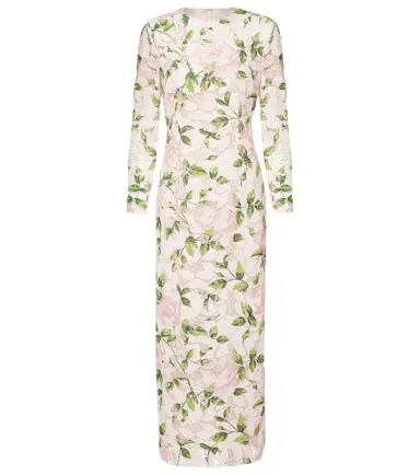 Oscar de la Renta Floral guipure lace maxi dress | Thumbnail 1