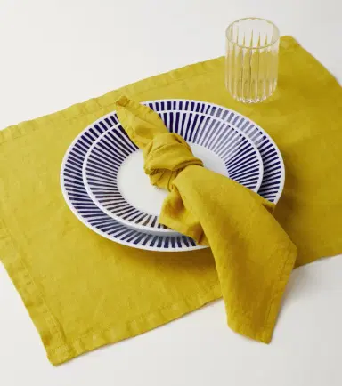 Once Milano Set of 2 linen placemats | Thumbnail 4