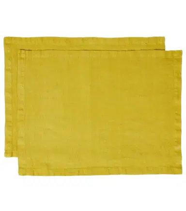 Once Milano Set of 2 linen placemats | Thumbnail 1