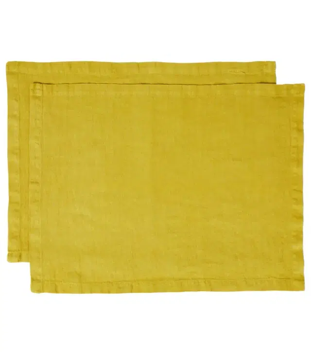 Once Milano Set of 2 linen placemats