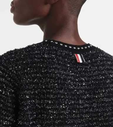 Thom Browne Cotton-blend tweed minidress | Thumbnail 5 Thom Browne Cotton-blend tweed minidress | Thumbnail 5