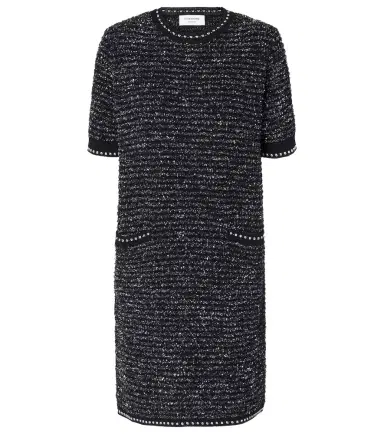 Thom Browne Cotton-blend tweed minidress | Thumbnail 1 Thom Browne Cotton-blend tweed minidress | Thumbnail 1