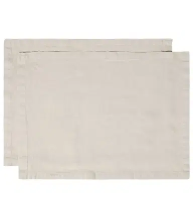 Once Milano Set of 2 linen placemats | Thumbnail 1