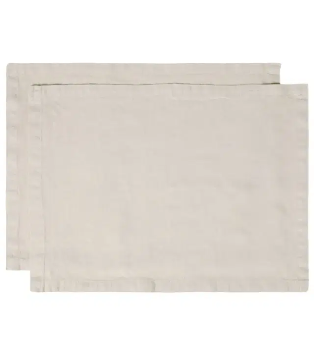 Once Milano Set of 2 linen placemats
