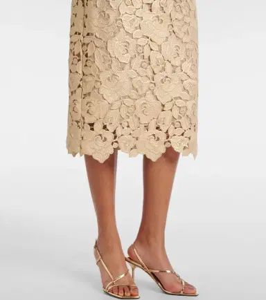 Oscar de la Renta Guipure lace pencil skirt | Thumbnail 2 Oscar de la Renta Guipure lace pencil skirt | Thumbnail 2