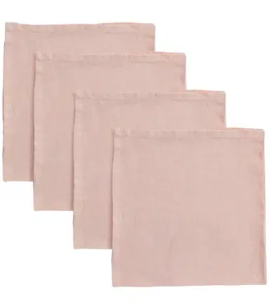 Once Milano Set of 4 linen napkins | Thumbnail 1